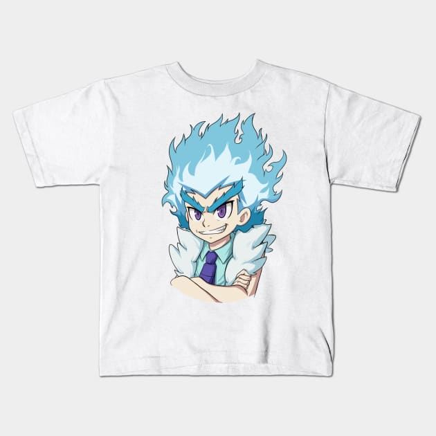 Lui from Beyblade Burst (no background) Kids T-Shirt by Kaw_Dev